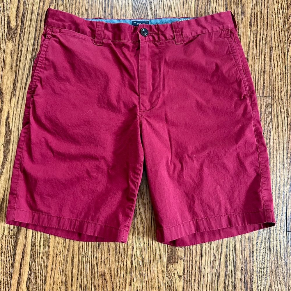 J. Crew Men’s Shorts - Burgandy
